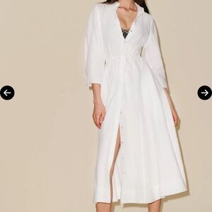 NWT Reformation Collection Cavell Dress in White